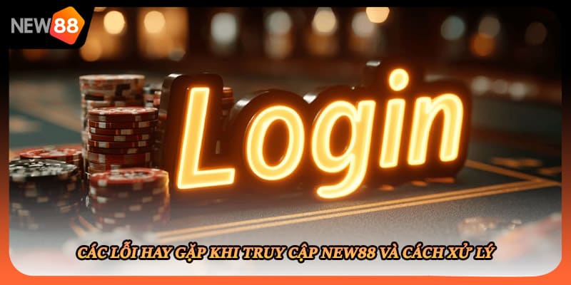 Các lỗi hay gặp khi truy cập New88 và cách xử lý
