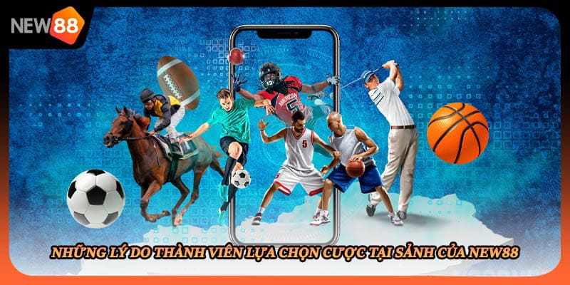 Những lý do thành viên lựa chọn cược tại sảnh của New88