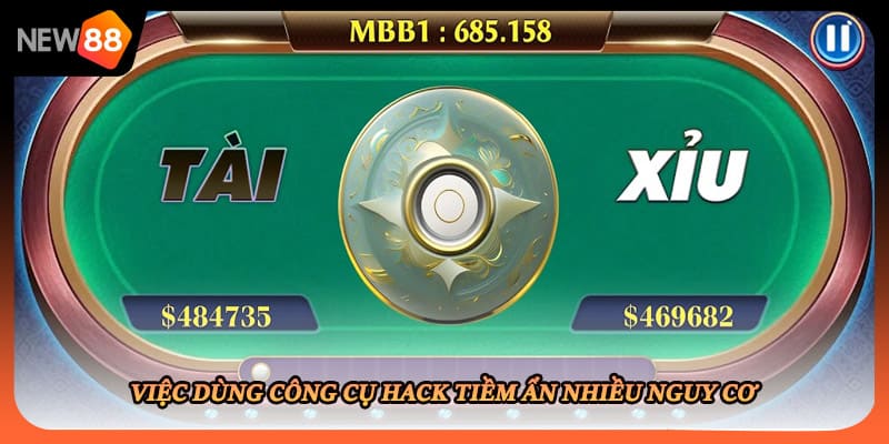 Việc dùng công cụ hack tiềm ẩn nhiều nguy cơ